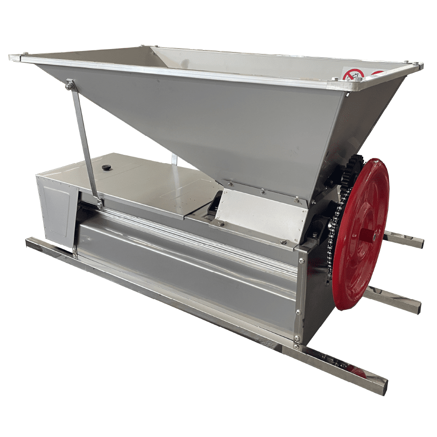 Zdrobitor-struguri-manual-GC-SS-cu-desciorchinator-si-agitator